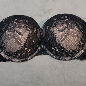 Up 2 cups push up strapless